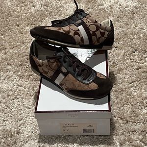 Coach shoes/sneakers with original box